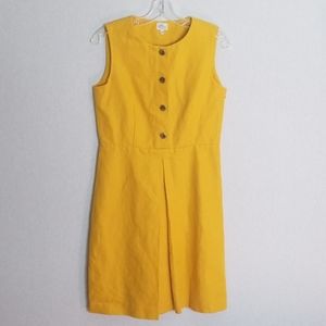 L.L. Bean Yellow Midi Dress